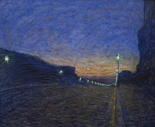 Eugène Jansson, blåmålaren
